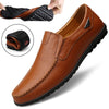 Genuine Leather Moccasin Shoes - BossTrenda