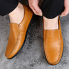 Genuine Leather Moccasin Shoes - BossTrenda